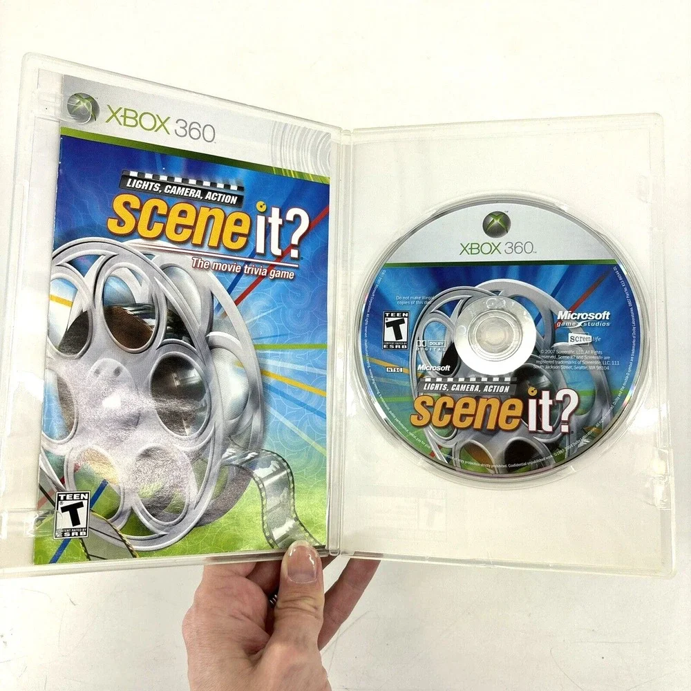XBOX 360 Kinect Game LOT + Scene It Dance‎ Central, Adventures, Your Shape